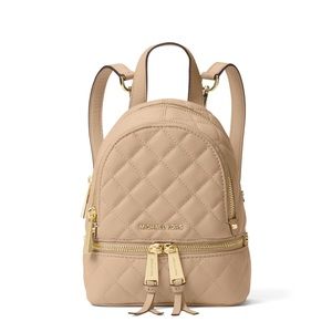 Michael Kors Rhea XS Quilted Leather Backpack